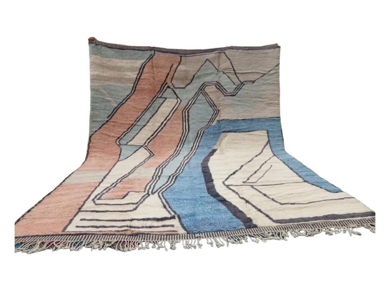 Faouzi Karim Marokkaans handgemaakt tapijt